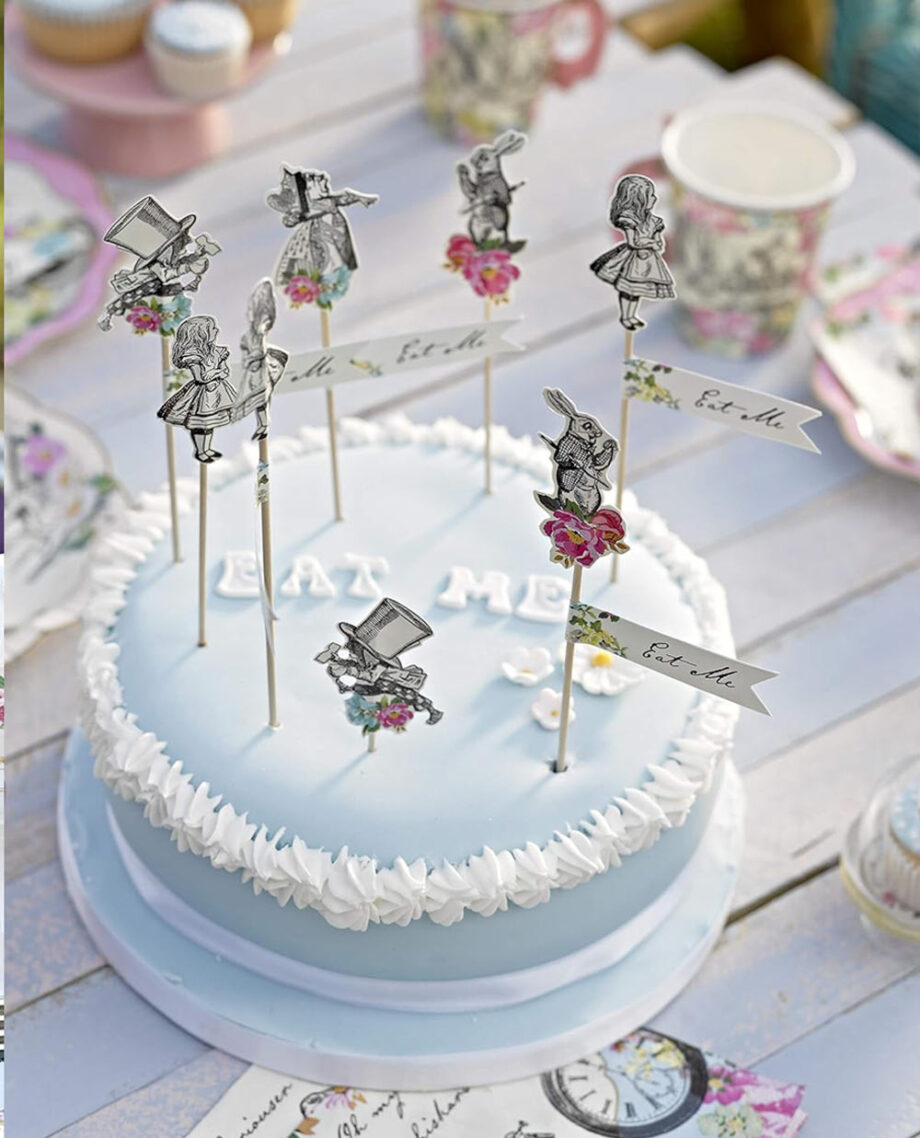 Toppers para fiestas True Alice